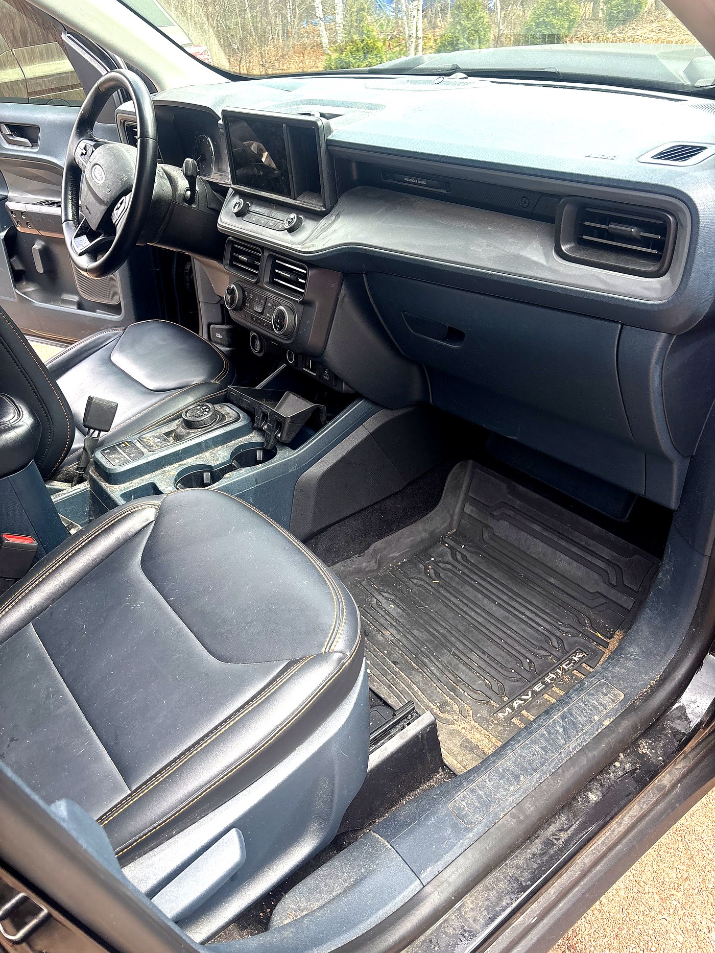 Before Ford Maverick interior detailing North Bay